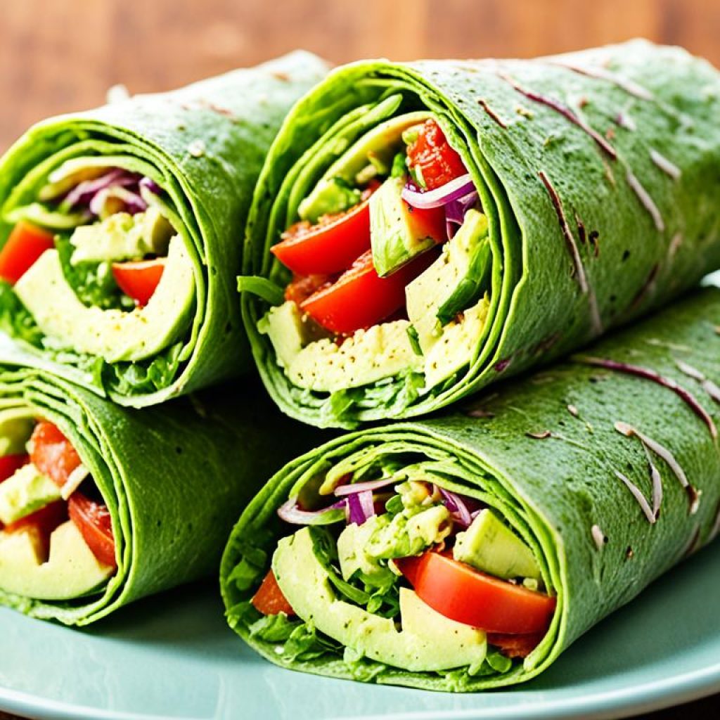 Avocado-Wraps: Knackig und frisch